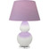 Double Gourd One Light Table Lamp in Matte Lily Glazed Ceramic w/Lucite (165|MLY62L)