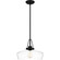 Quoizel Pendant One Light Pendant in Matte Black (10|QP5584MBK)