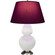 Double Gourd One Light Table Lamp in Matte Lily Glazed Ceramic w/Antique Silvered (165|MLY59P)