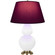 Double Gourd One Light Table Lamp in Matte Lily Glazed Ceramic w/Antique Natural Brass (165|MLY55P)