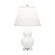 Small Double Gourd One Light Accent Lamp in Matte Daisy Glazed Ceramic w/Lucite (165|MDY53)