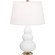 Small Triple Gourd One Light Accent Lamp in Matte Daisy Glazed Ceramic w/Antique Natural Brass (165|MDY30)