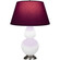 Double Gourd One Light Table Lamp in Matte Daisy Glazed Ceramic w/Antique Silver (165|MDY22P)