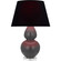 Double Gourd One Light Table Lamp in Matte Ash Glazed Ceramic w/Lucite (165|MCR62K)