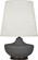 Michael Berman Nolan One Light Table Lamp in Matte Ash Glazed Ceramic w/Deep Patina Bronze (165|MCR25)