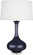 Pike One Light Table Lamp in Midnight Blue Glazed Ceramic Lucite (165|MB996)