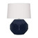 Small Franklin One Light Accent Lamp in Midnight Blue Glazed Ceramic (165|MB02)