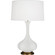 Pike One Light Table Lamp in Daisy Glazed Ceramic w/Aged Brass (165|DY994)