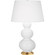 Triple Gourd One Light Table Lamp in Daisy Glazed Ceramic w/Antique Natural Brass (165|DY40X)