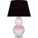 Double Gourd One Light Table Lamp in Daisy Glazed Ceramic w/Lucite (165|DY23K)
