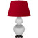 Double Gourd One Light Table Lamp in Daisy Glazed Ceramic w/Deep Patina Bronze (165|DY21R)