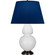 Double Gourd One Light Table Lamp in Daisy Glazed Ceramic w/Deep Patina Bronze (165|DY21N)