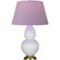 Double Gourd One Light Table Lamp in Daisy Glazed Ceramic w/Antique Natural Brass (165|DY20L)