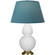Double Gourd One Light Table Lamp in Daisy Glazed Ceramic w/Antique Natural Brass (165|DY20B)