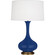 Pike One Light Table Lamp in Cobalt Glazed Ceramic w/Aged Brass (165|CT994)