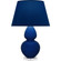 Double Gourd One Light Table Lamp in Cobalt Glazed Ceramic w/Lucite (165|CT23N)