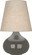 Small June One Light Accent Lamp in Ash Glazed Ceramic (165|CR91)