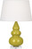 Small Triple Gourd One Light Accent Lamp in Citron Glazed Ceramic w/Lucite (165|CI33X)