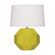 Small Franklin One Light Accent Lamp in Citron Glazed Ceramic (165|CI02)