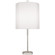 Kate One Light Table Lamp in Polished Nickel w/ Clear Crystal (165|AW05)