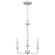 Prescott Three Light Chandelier in Brushed Nickel (10|PRC5016BN)