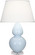 Double Gourd One Light Table Lamp in Baby Blue Glazed Ceramic w/Lucite (165|A676X)