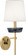 Cristallo One Light Wall Sconce in Modern Brass w/ Smoke Crystal (165|629)