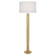 Michael Berman Brut One Light Floor Lamp in Modern Brass (165|628)
