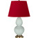 Double Gourd One Light Table Lamp in Celadon Glazed Ceramic w/Antique Natural Brass (165|1789R)