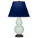 Small Double Gourd One Light Accent Lamp in Celadon Glazed Ceramic w/Deep Patina Bronze (165|1787N)