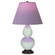 Small Double Gourd One Light Accent Lamp in Celadon Glazed Ceramic w/Deep Patina Bronze (165|1787L)