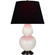 Double Gourd One Light Table Lamp in Bone Glazed Ceramic w/Deep Patina Bronze (165|1755K)