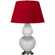 Double Gourd One Light Table Lamp in Lily Glazed Ceramic w/Antique Silver (165|1670R)