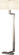 Doughnut Two Light Floor Lamp in Antique Silver (165|147)