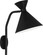 Cinch One Light Wall Sconce in Matte Black (165|1253)