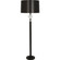 Celine One Light Floor Lamp in Deep Patina Bronze w/ Crystal (165|1022)