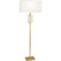 Lincoln One Light Floor Lamp in Modern Brass w/ Crystal (165|1020)