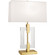 Lincoln One Light Table Lamp in Modern Brass w/ Crystal (165|1011)
