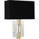 Lincoln Two Light Wall Sconce in Modern Brass w/ Crystal (165|1009B)