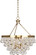 Bling Four Light Chandelier in Antique Brass (165|1000)