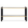 Cunene Console Table in Matte Black And Gold Leaf (52|50073)