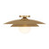 Sherrer One Light Semi-Flush Mount in Warm Brass (51|6-5564-1-322)