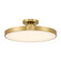Thayer LED Semi-Flush Mount in Warm Brass (51|6-2969-1-322)