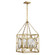Balfour Four Light Pendant in Warm Brass (51|3-5063-4-322)