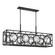 Balfour Eight Light Linear Chandelier in Matte Black (51|1-5066-8-89)