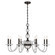 Aragon Eight Light Chandelier in Mediterranean Bronze (51|1-4278-8-15)