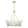 Orianna Six Light Chandelier in Noble Brass (51|1-4073-6-127)