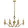 Champlain Eight Light Chandelier in Warm Brass (51|1-1362-8-322)