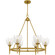 Shea Six Light Chandelier in Brushed Gold (10|SHA5032BRG)