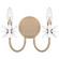 Remy Two Light Wall Sconce in Bronze Gold (10|REY8812BGD)